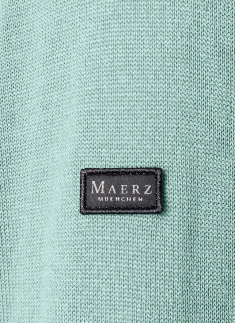 Maerz Muenchen Rundhalspullover100% MerinowolleArt. Nr. 490590-206 im Angebot