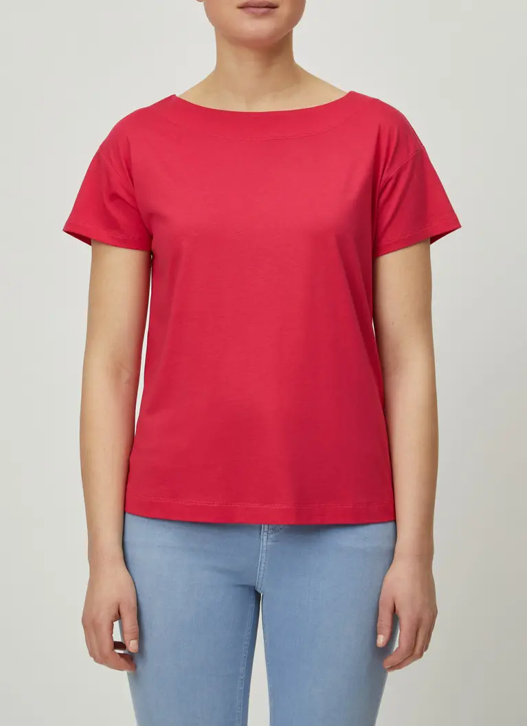 Maerz Muenchen RundhalsshirtBaumwoll-Modal-MischungArt. Nr. 129000-753 Auslauf