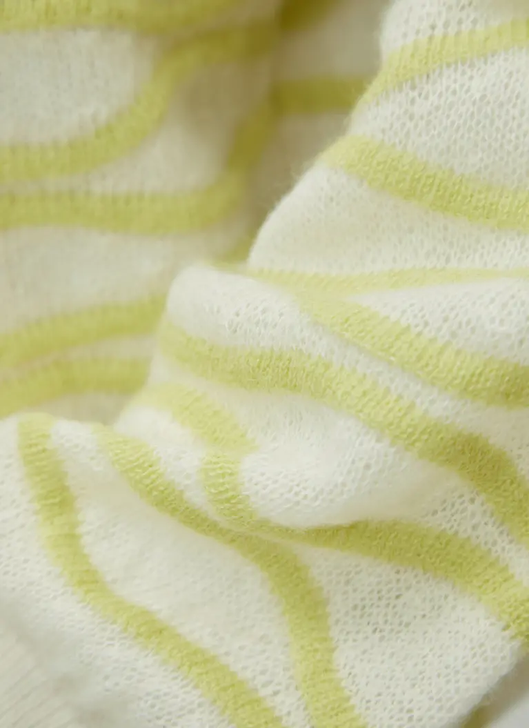 Maerz Muenchen RundhalspulloverAlpaka-Mohair-MixArt. Nr. 348101-139 Begrenzte Freigabe