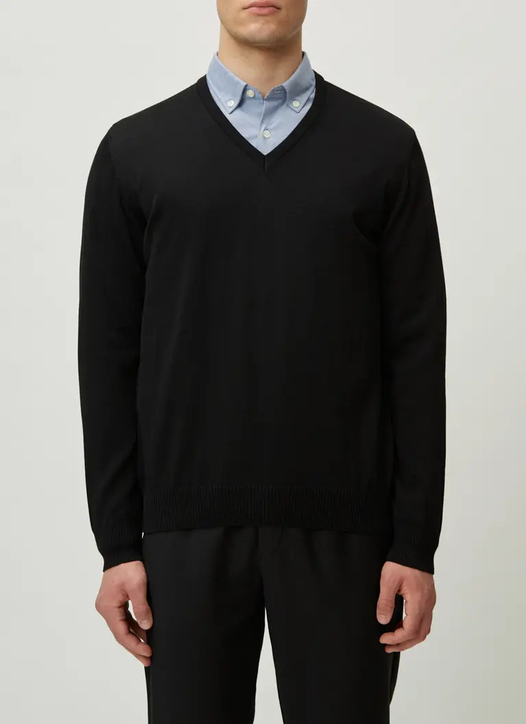 Maerz Muenchen V-Pullover100% MerinowolleArt. Nr. 490490-595 Angebote