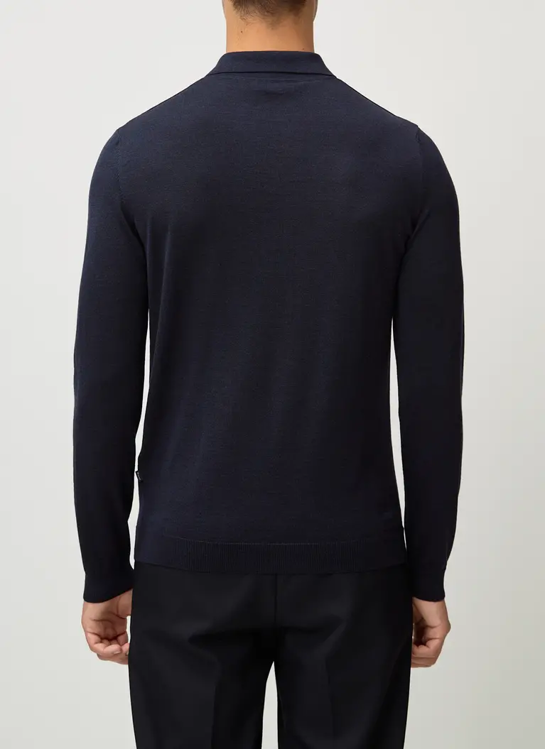 Maerz Muenchen PolokragenpulloverMerino-Seide-CashmereArt. Nr. 426400-399 Schlussverkauf