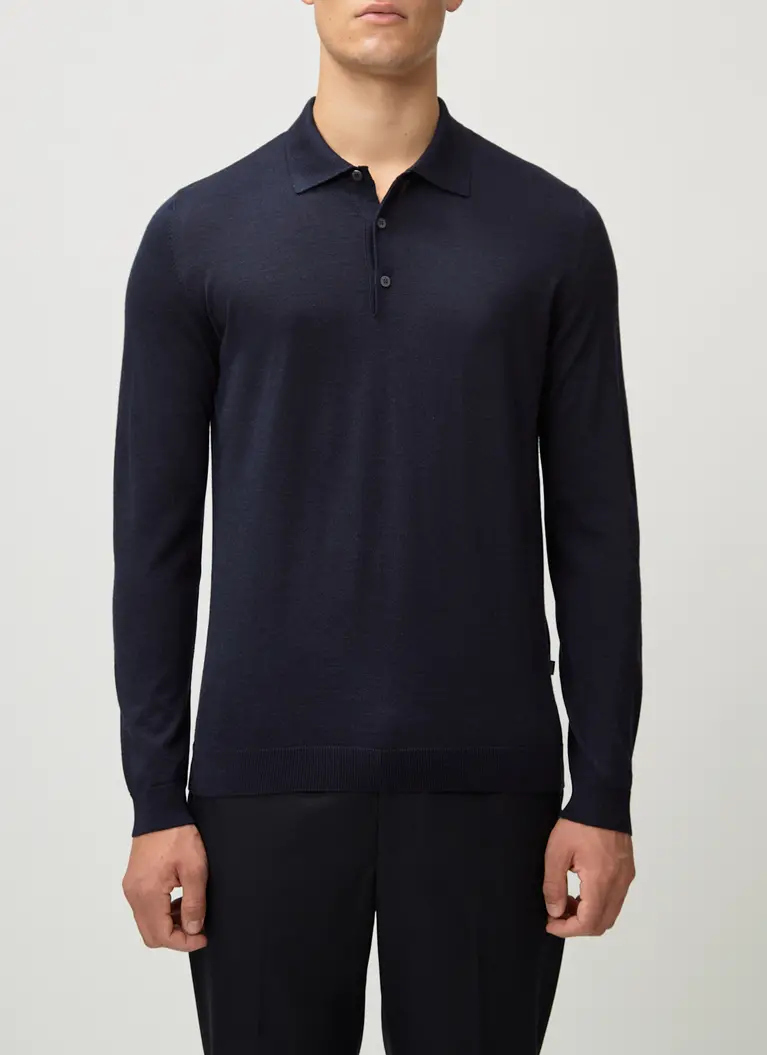 Maerz Muenchen PolokragenpulloverMerino-Seide-CashmereArt. Nr. 426400-399 Schlussverkauf