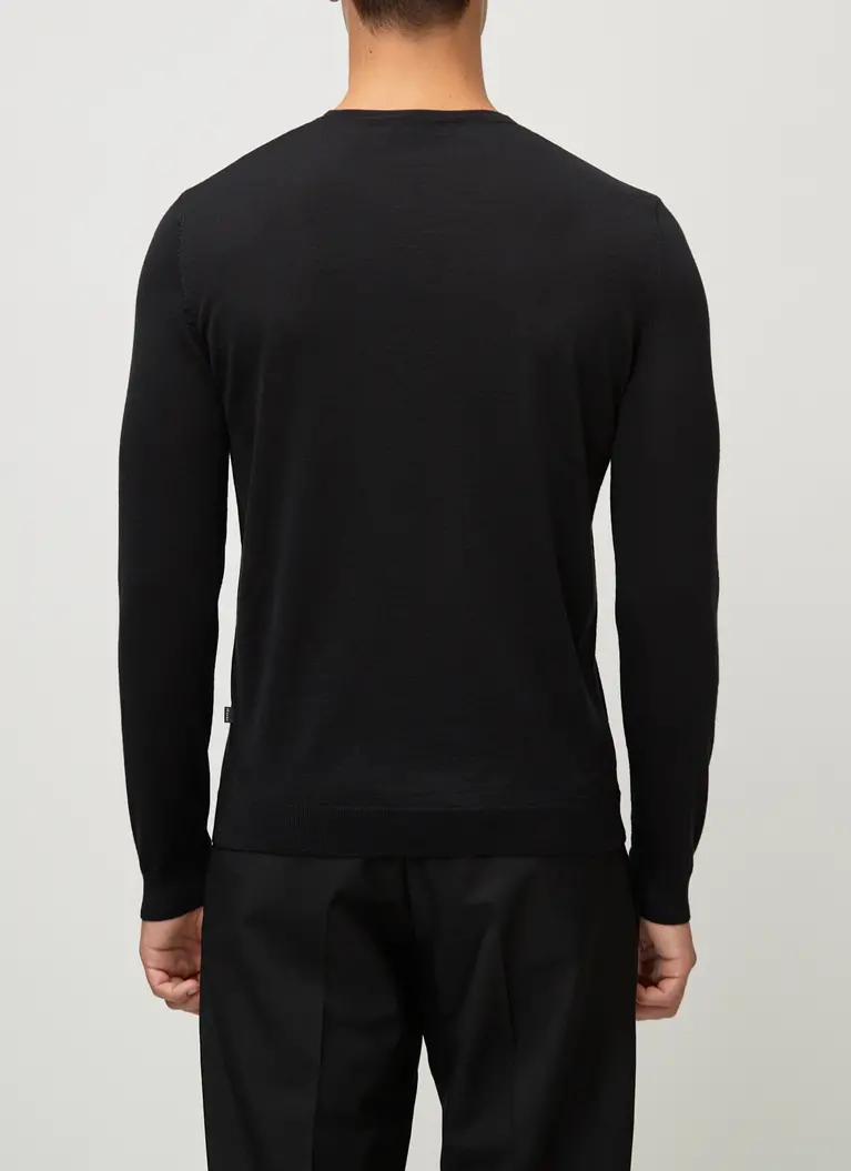 Maerz Muenchen RundhalspulloverMerino-Seide-CashmereArt. Nr. 426300-595 Meist gekauft
