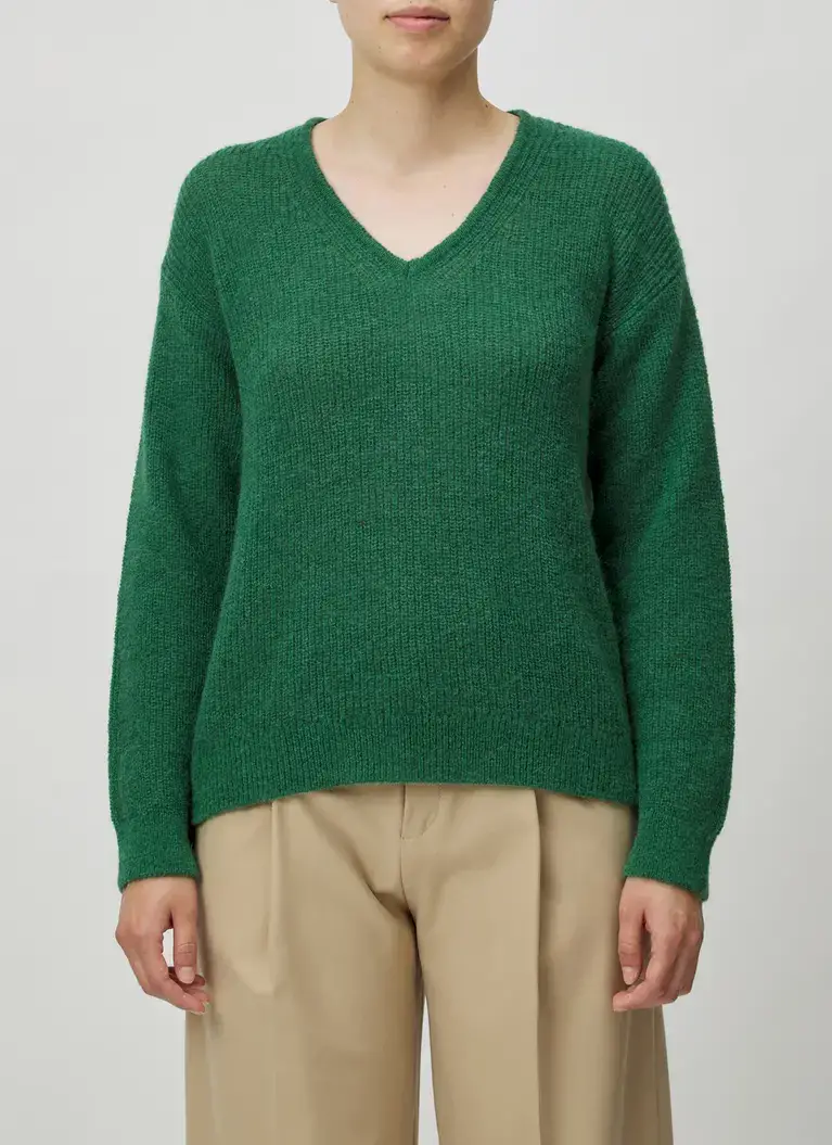 Maerz Muenchen V-Ausschnitt PulloverAlpaka-Mohair-MixArt. Nr. 386400-285 Exklusive Angebote