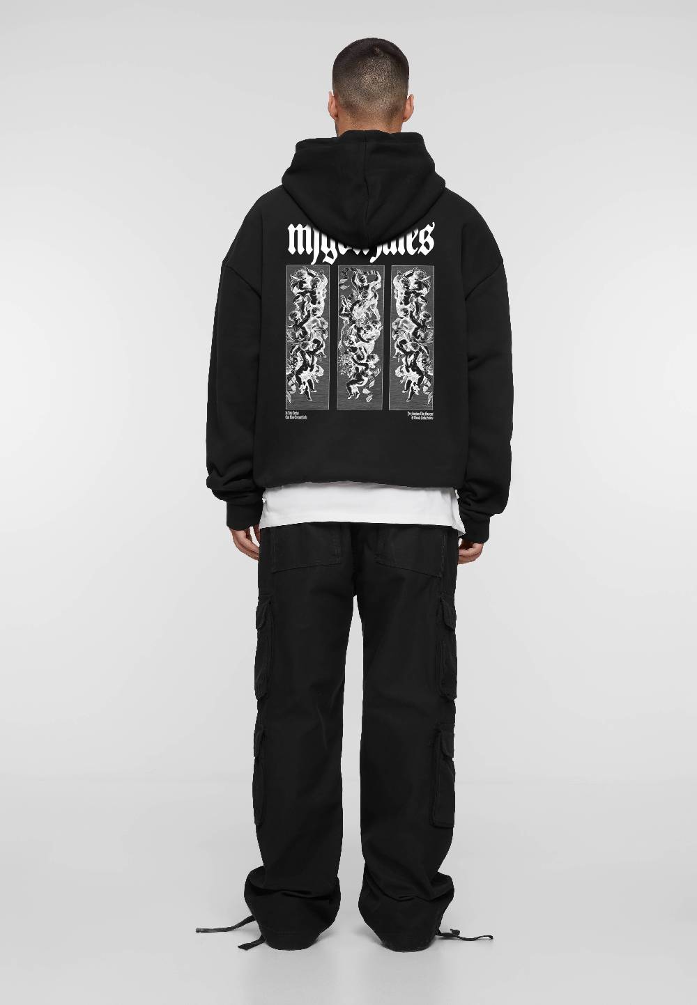MJ Gonzales Oversized Hoody - Angel’s Triad Schlussverkauf