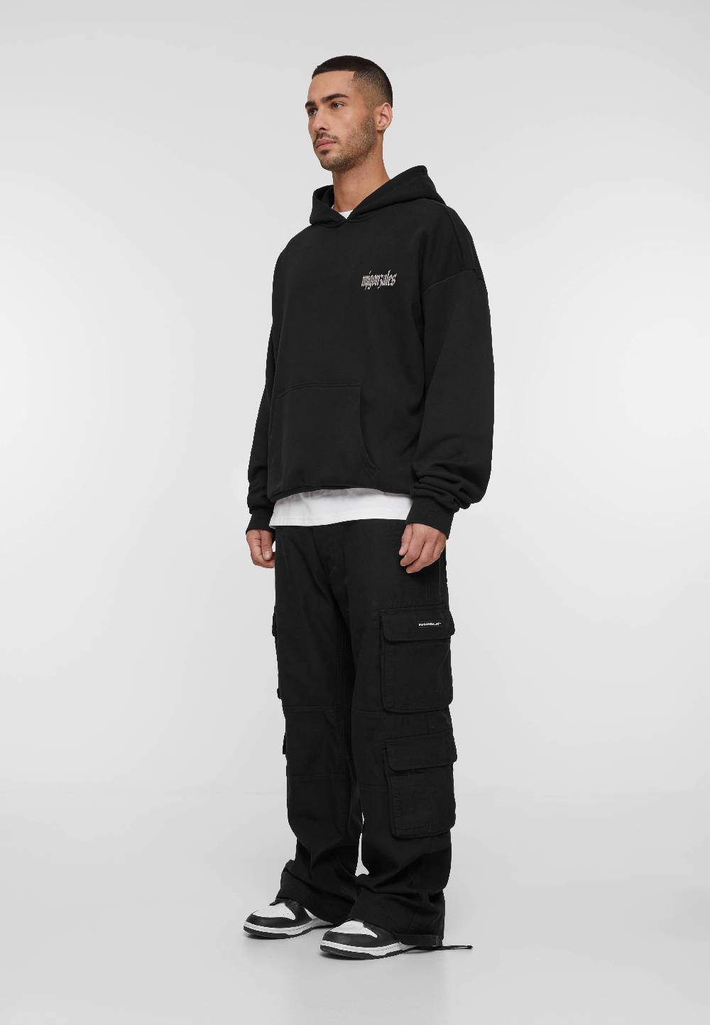 MJ Gonzales Oversized Hoody - Royal Angelic Fabrikverkauf