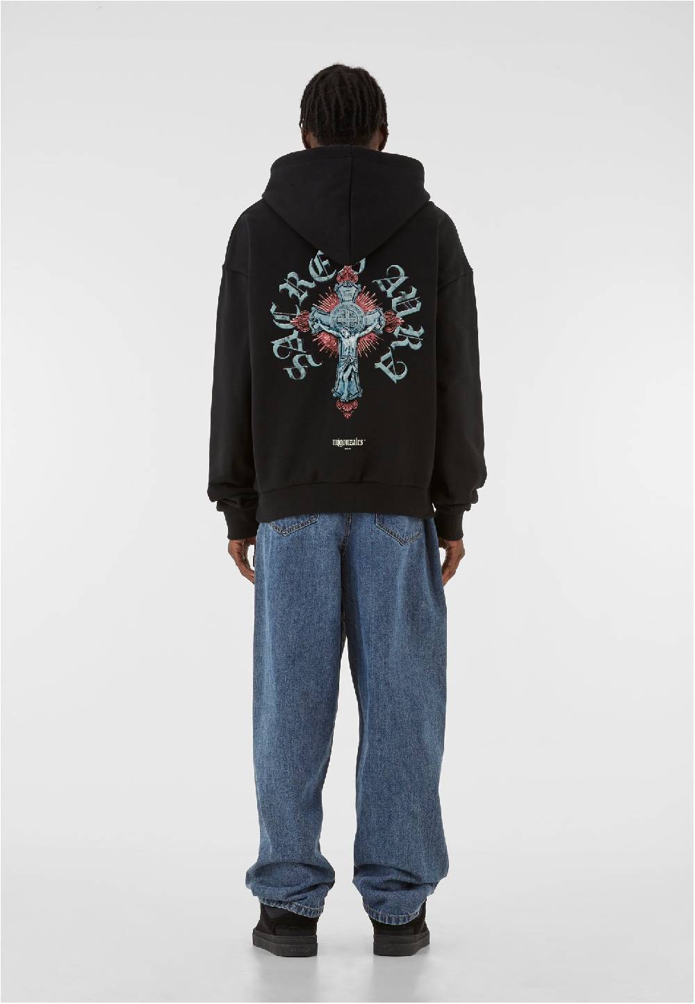 MJ Gonzales CROSS x MJG HEAVY OVERSIZED HOODY Auslauf
