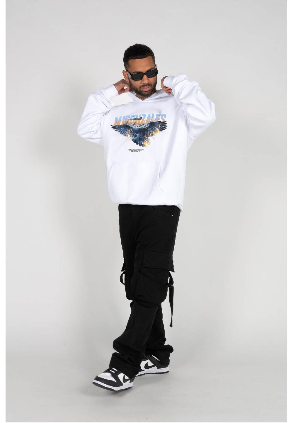 MJ Gonzales EAGLE V.2 Heavy Hoody Oversized Essentials V.4 im Angebot