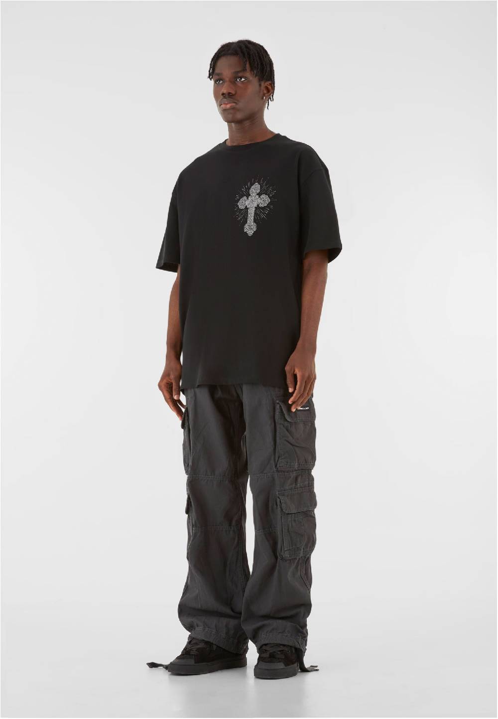 MJ Gonzales Heavy Oversized Tee Grace of God Günstiger Verkauf