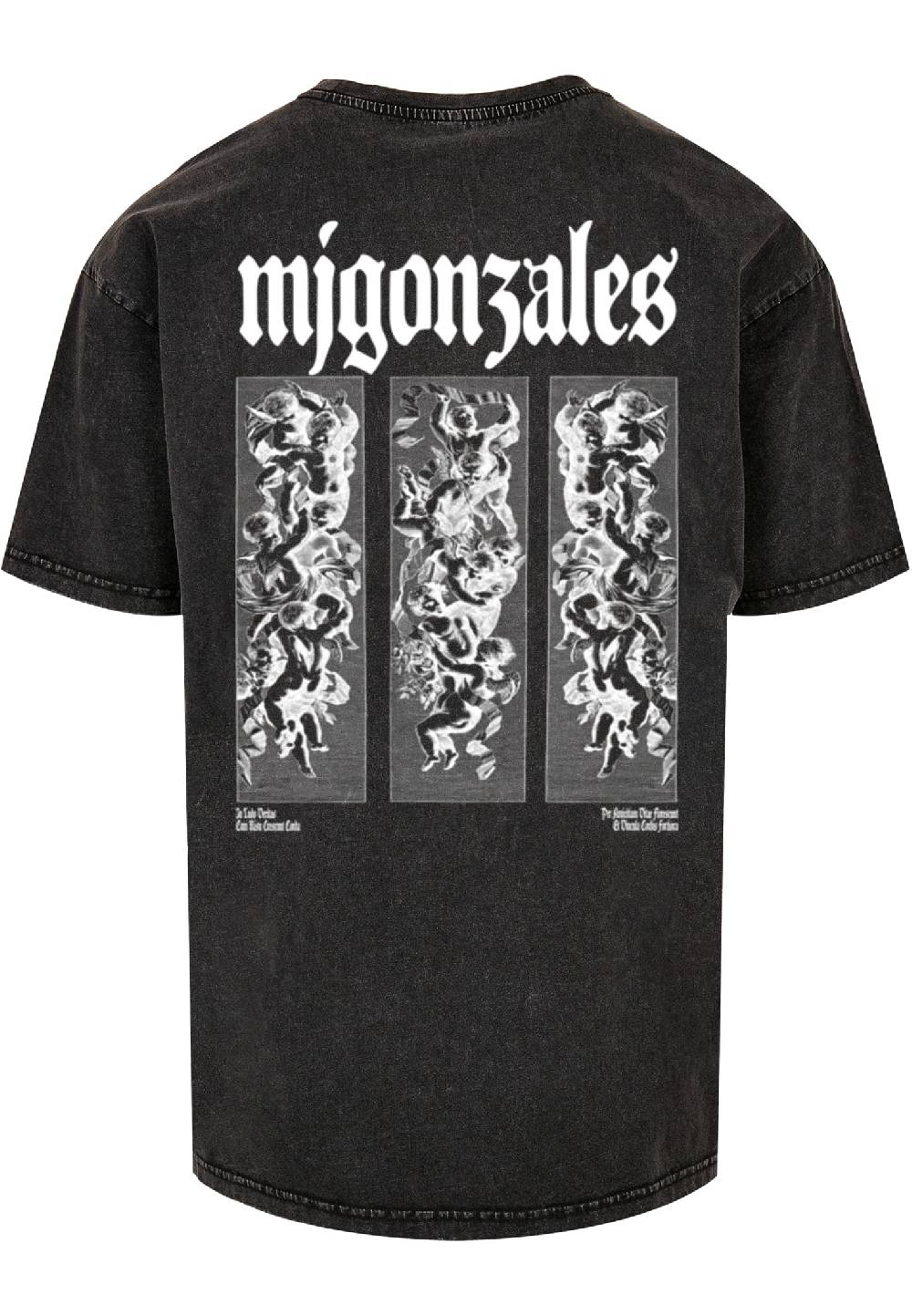 MJ Gonzales Oversized Acid Washed Tee - Angel’s Triad Verkauf