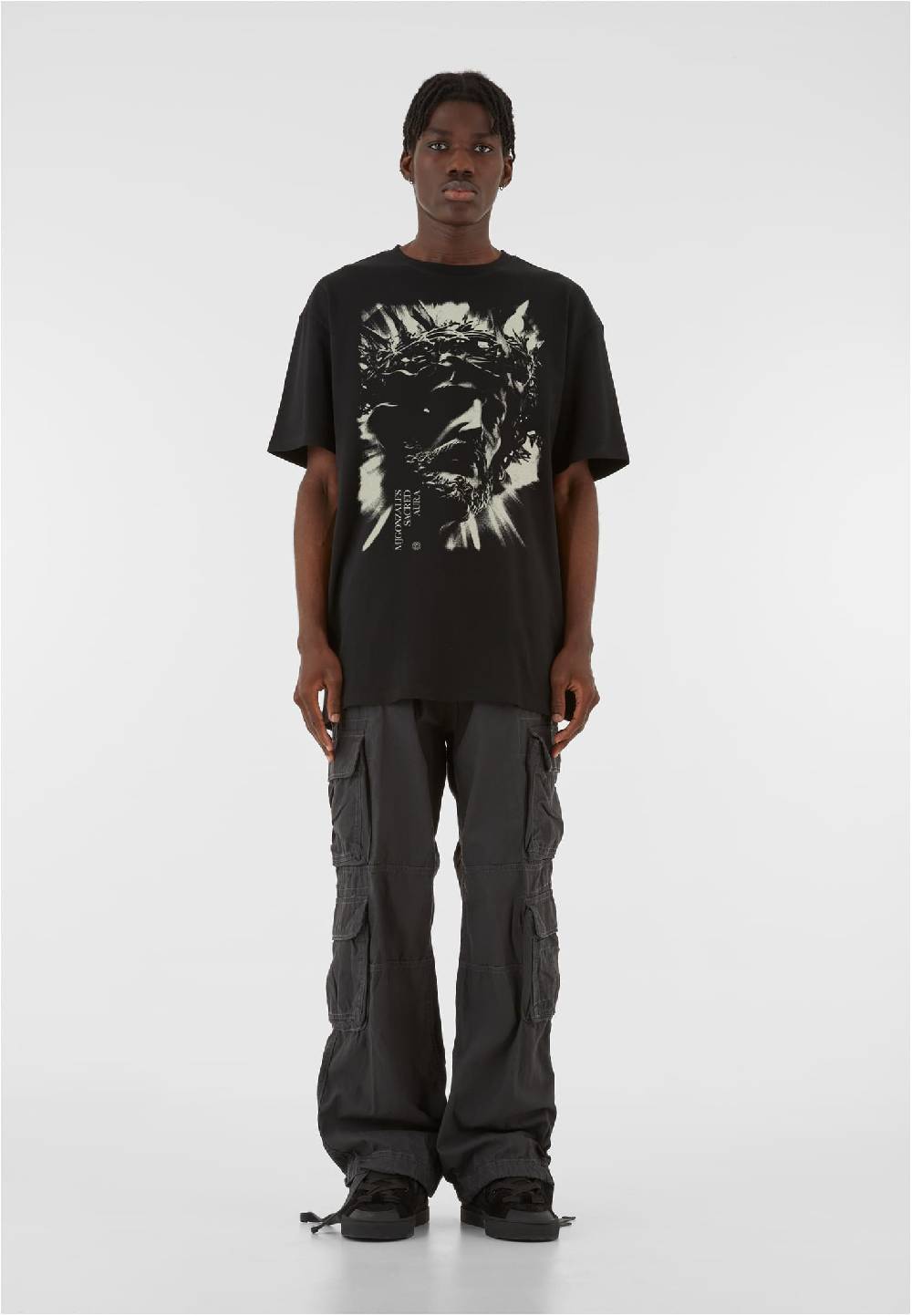 MJ Gonzales JESUS x MJG HEAVY OVERSIZED TEE Günstiger Verkauf