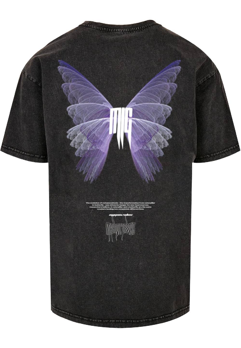 MJ Gonzales METAMORPHOSE V.2 Acid Washed Heavy Oversized Tee Hotsell