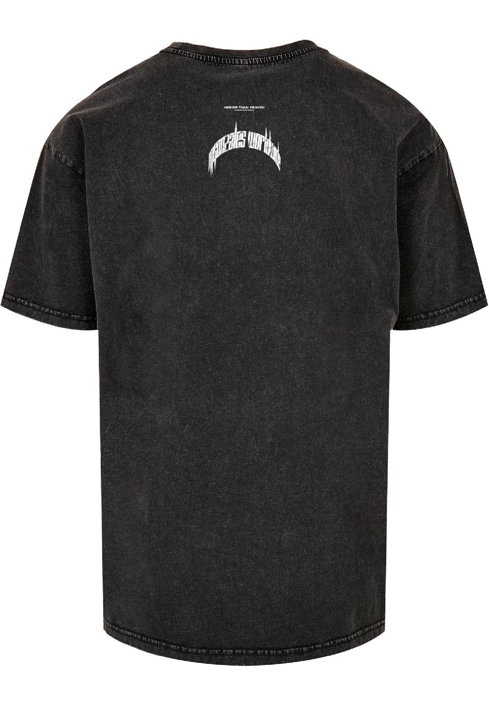 MJ Gonzales HIGHER THAN HEAVEN V.1 Acid Washed Heavy Oversize Tee Günstiger Verkauf