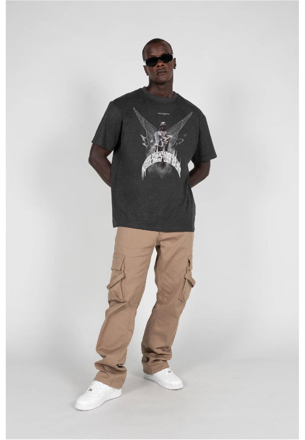 MJ Gonzales HIGHER THAN HEAVEN V.1 with Heavy Oversize Tee Meist gekauft