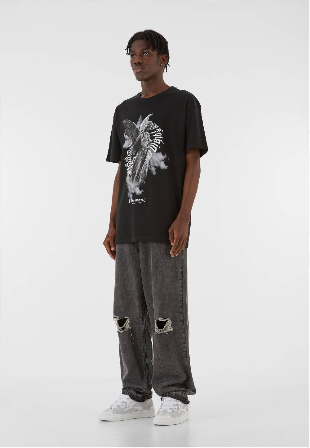 MJ Gonzales ANGEL 3.0 Heavy Oversized Tee 2.0 Outlet