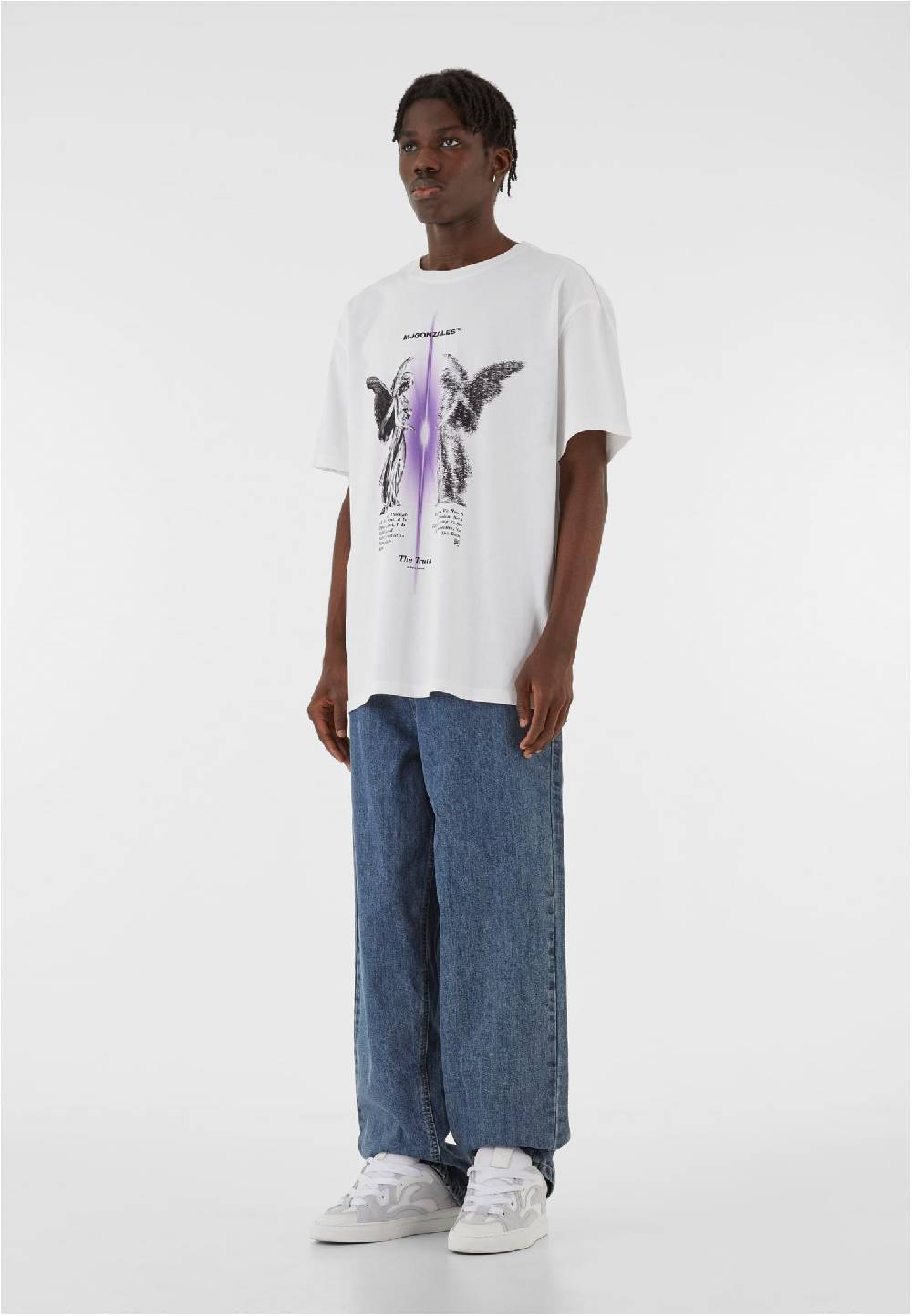 MJ Gonzales THE TRUTH V.1 Heavy Oversized Tee 2.0 Schlussverkauf