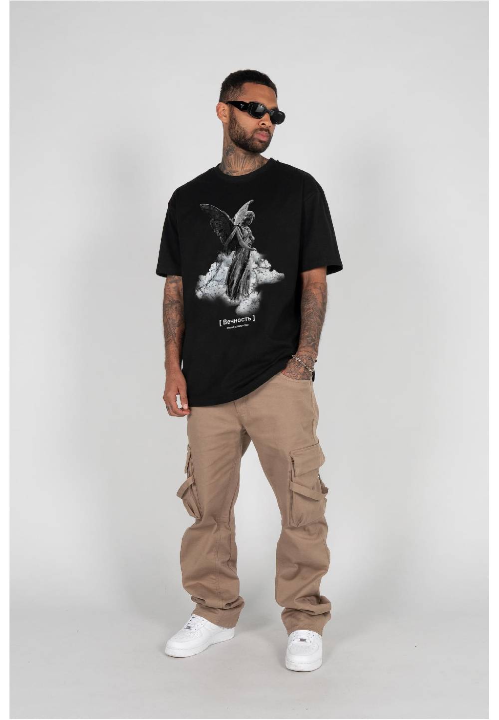 MJ Gonzales ANGEL Heavy Oversized Tee 2.0 Günstiger Verkauf