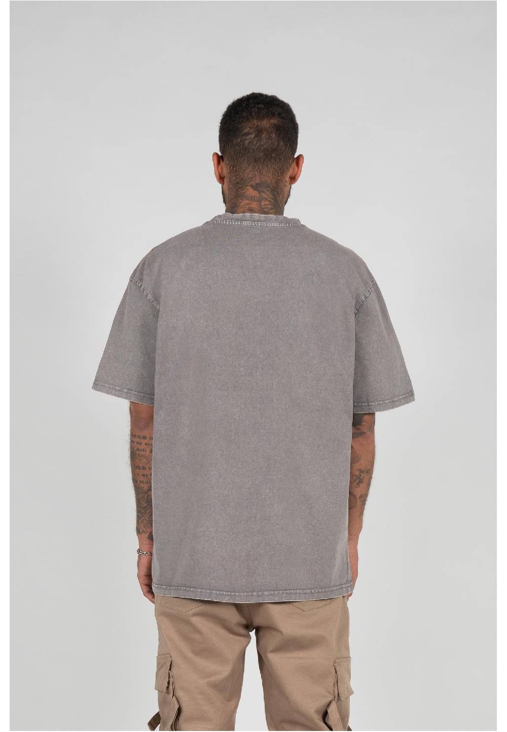 MJ Gonzales MJ GONZALES TM Acid Washed Heavy Oversize Tee Fabrikverkauf