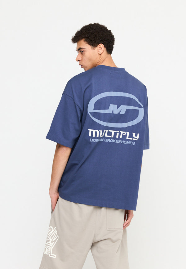 Multiply Spparel Oversize T-Shirt BROKEN IDENTITY Night Shadow Blitzverkäufe