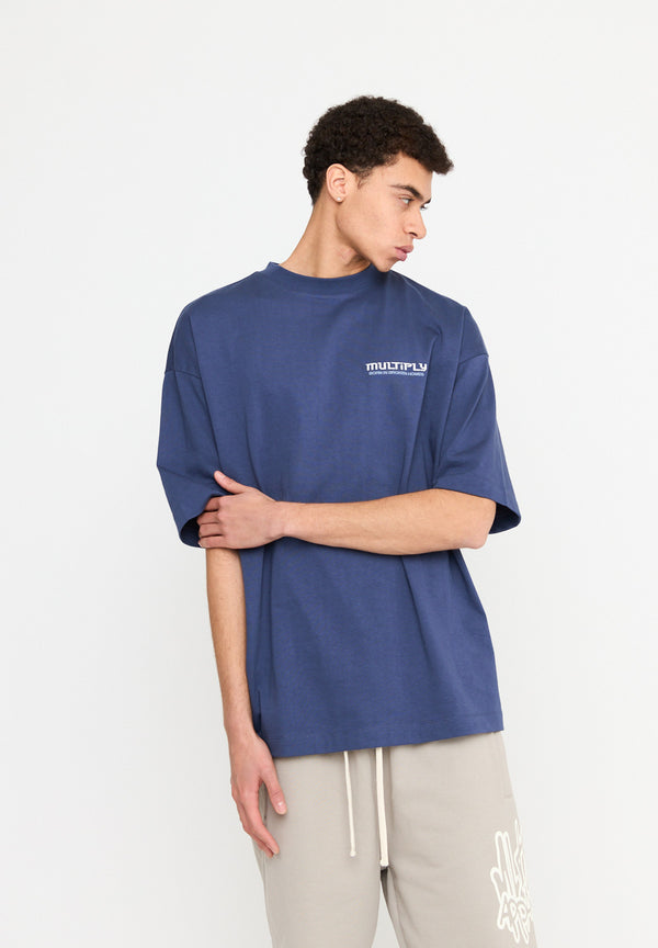 Multiply Spparel Oversize T-Shirt BROKEN IDENTITY Night Shadow Blitzverkäufe