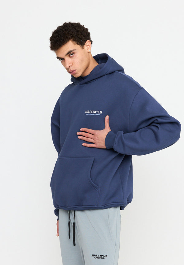 Multiply Spparel Oversize Hoodie BROKEN IDENTITY Night Shadow Hotsell