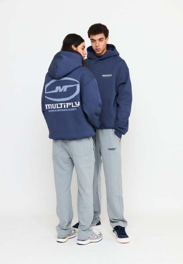 Multiply Spparel Oversize Hoodie BROKEN IDENTITY Night Shadow Hotsell
