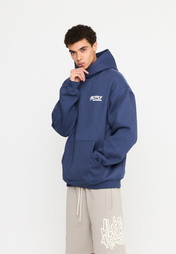 Multiply Spparel Oversize Hoodie FIGHT Night Shadow Schlussverkauf