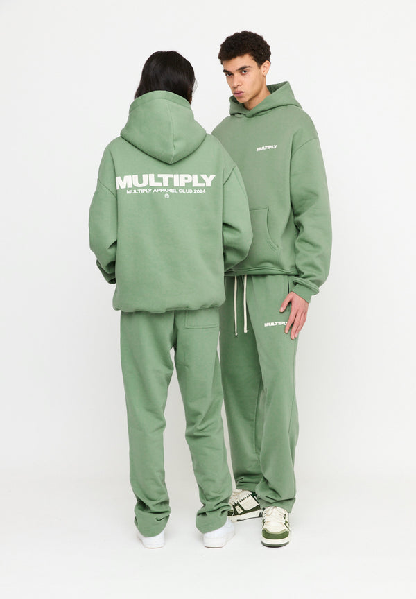 Multiply Spparel Oversize Hoodie MULTIPLY Hedge Green Blitzverkäufe