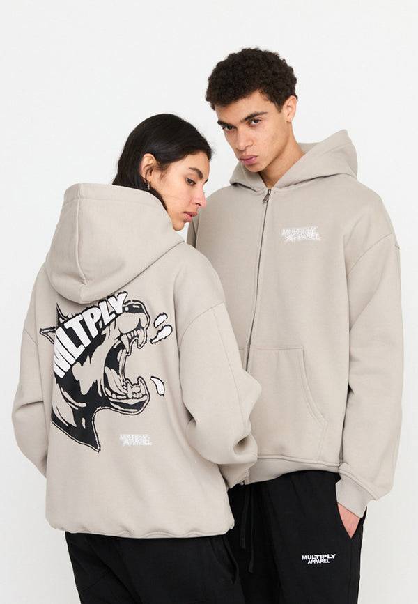 Multiply Spparel Oversize Zip Hoodie MISSING String Günstiger Verkauf
