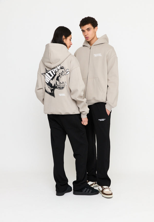 Multiply Spparel Oversize Zip Hoodie MISSING String Günstiger Verkauf
