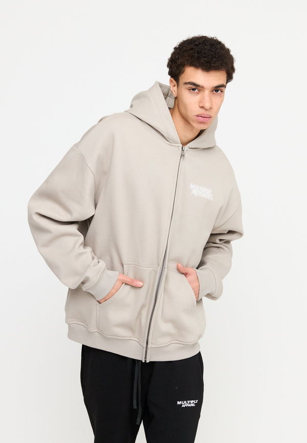 Multiply Spparel Oversize Zip Hoodie MISSING String Günstiger Verkauf