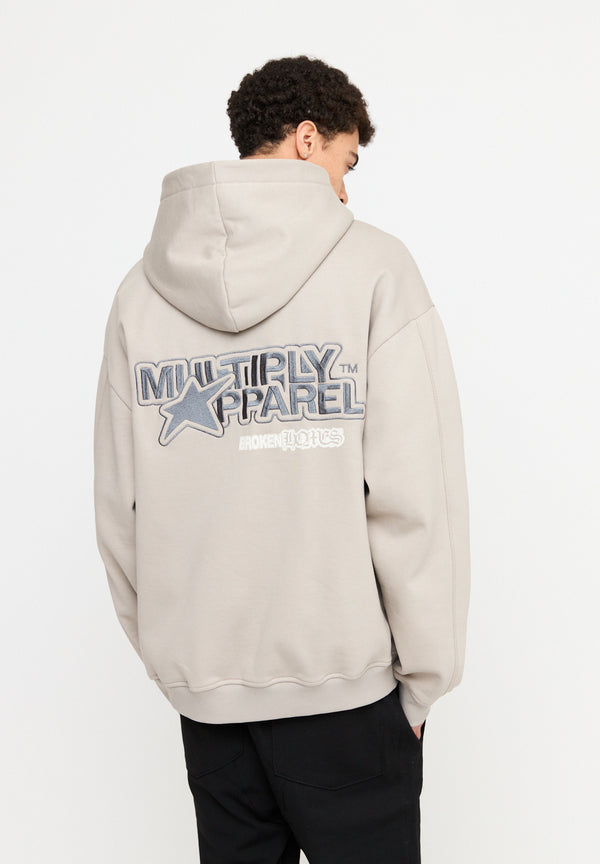 Multiply Spparel Oversize Zip Hoodie EMOTIONS String Fabrikverkauf