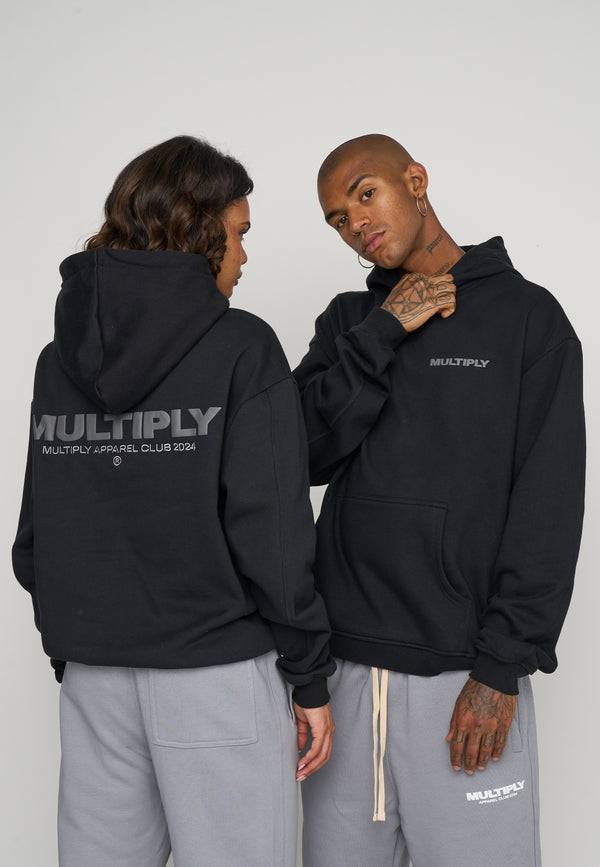 Multiply Spparel Oversize Hoodie MULTIPLY 2 Black Online