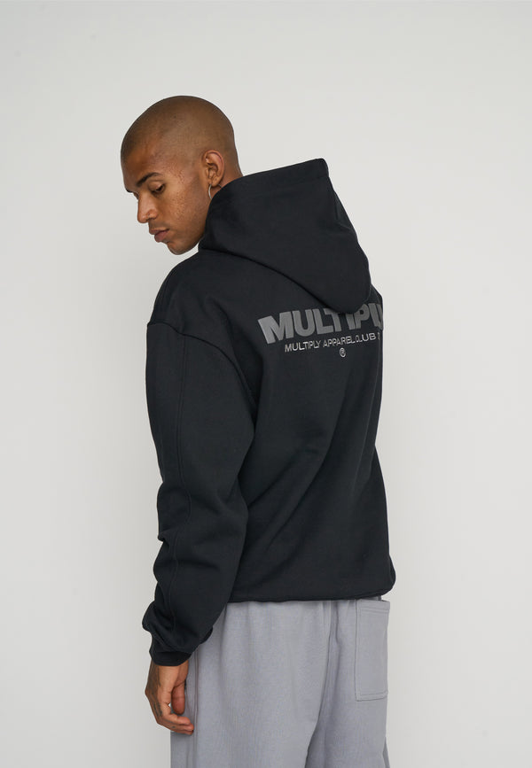 Multiply Spparel Oversize Hoodie MULTIPLY 2 Black Online