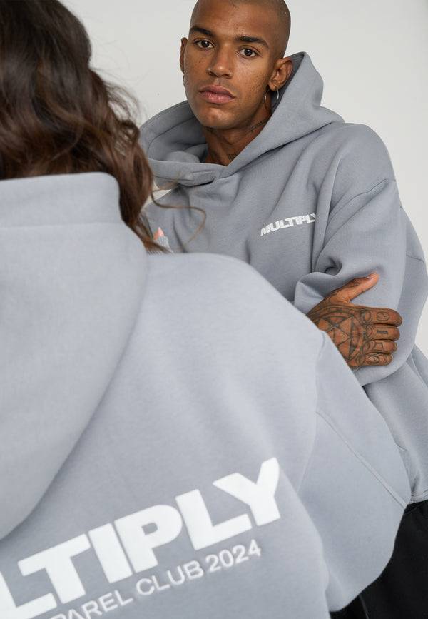 Multiply Spparel Oversize Hoodie MULTIPLY Ultimate Grey Outlet