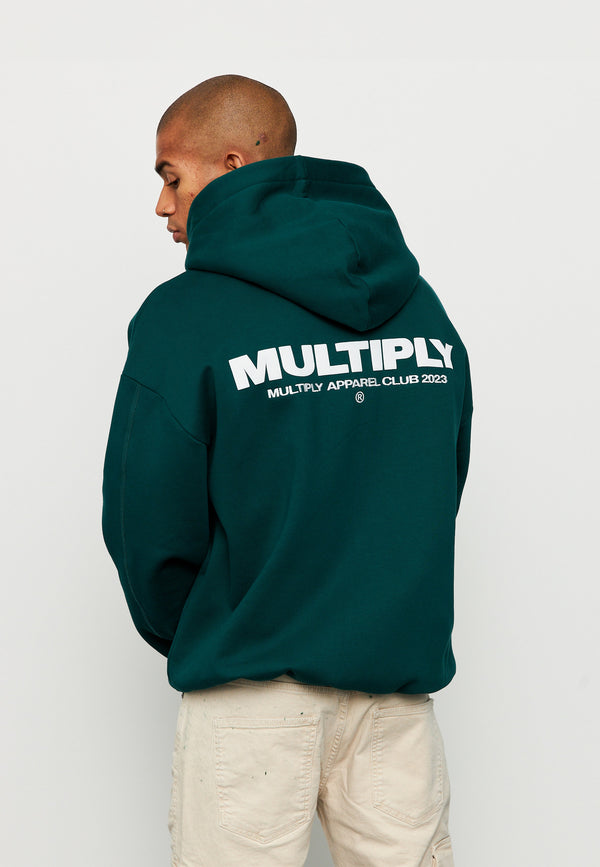 Multiply Spparel Oversize Zip Hoodie MULTIPLY Botanical Garden Schlussverkauf
