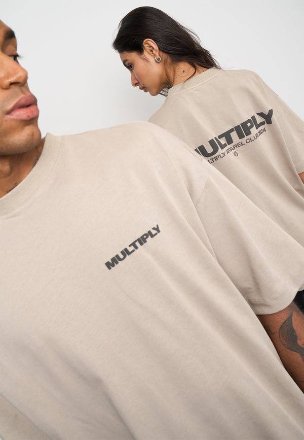 Multiply Spparel Oversize T-Shirt MULTIPLY Vintage Khaki Auslauf
