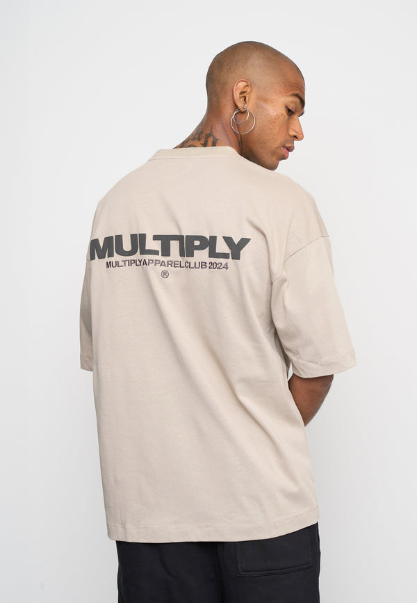 Multiply Spparel Oversize T-Shirt MULTIPLY Vintage Khaki Auslauf