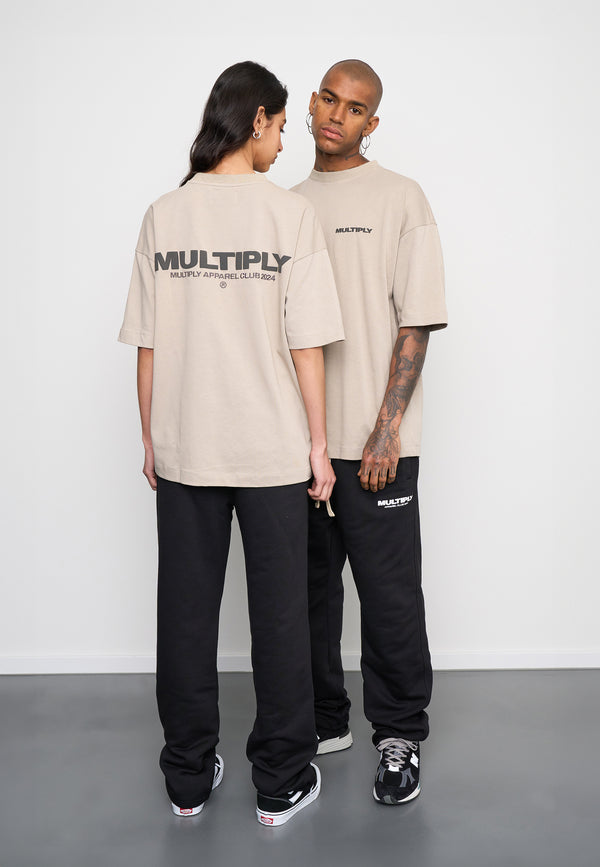 Multiply Spparel Oversize T-Shirt MULTIPLY Vintage Khaki Auslauf