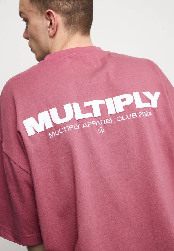 Multiply Spparel Oversize T-Shirt MULTIPLY Rose Wine Angebote