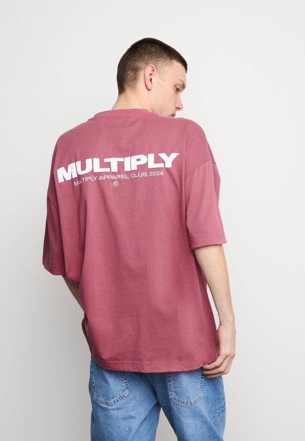 Multiply Spparel Oversize T-Shirt MULTIPLY Rose Wine Angebote