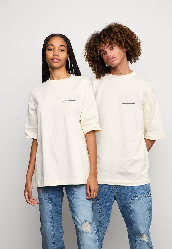 Multiply Spparel Oversize T-Shirt CHEATER Egret Auslauf