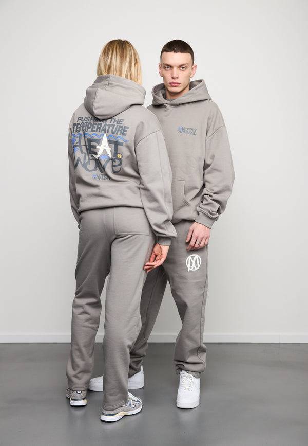 Multiply Spparel Oversize Hoodie DEHYDRATION Moon Mist Verkauf
