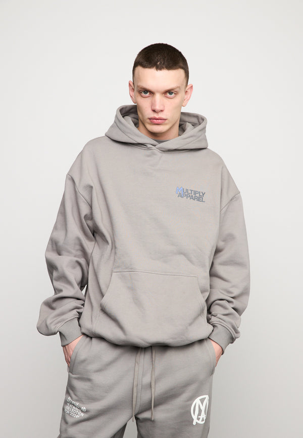 Multiply Spparel Oversize Hoodie DEHYDRATION Moon Mist Verkauf