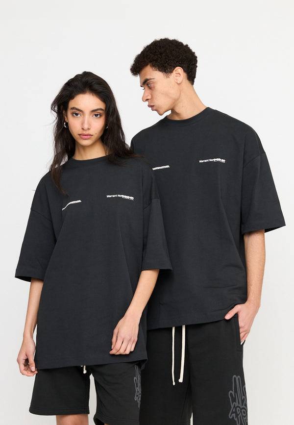 Multiply Spparel Oversize T-Shirt SLANDER Black Soda Washed im Angebot