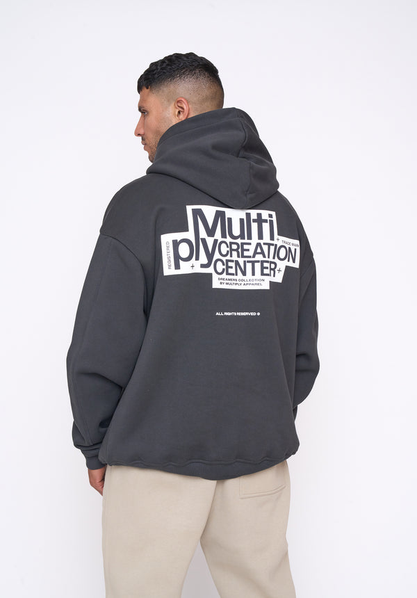 Multiply Spparel Oversize Hoodie BILLBOARD Black Soda Auslauf