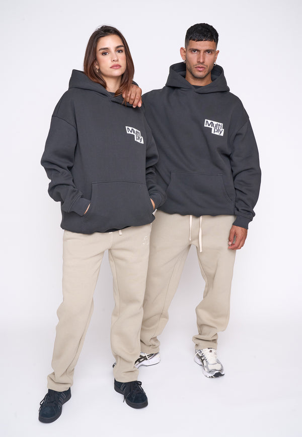 Multiply Spparel Oversize Hoodie BILLBOARD Black Soda Auslauf