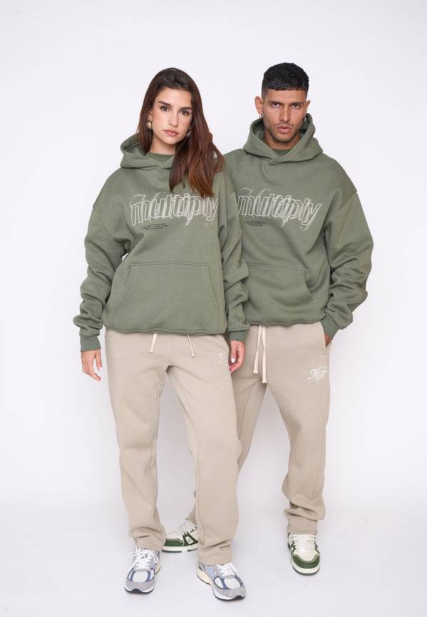 Multiply Spparel Oversize Hoodie DRIBBLE Four Leaf Clover Angebote