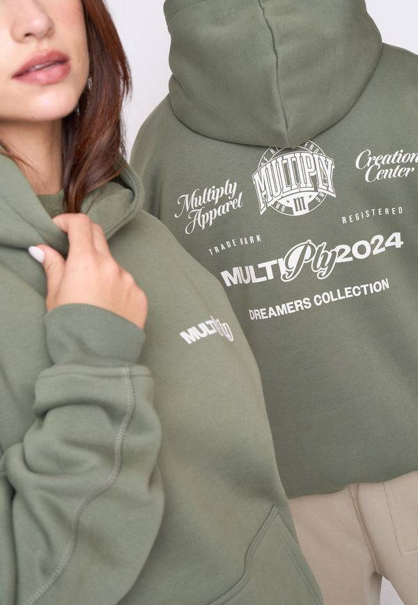 Multiply Spparel Oversize Hoodie MATCH Four Leaf Clover Fabrikverkauf