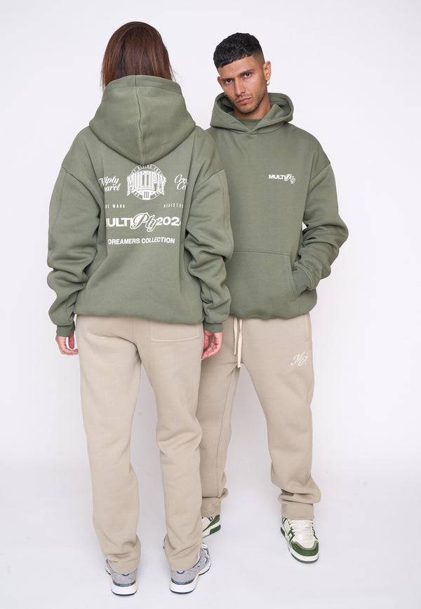 Multiply Spparel Oversize Hoodie MATCH Four Leaf Clover Fabrikverkauf